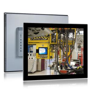 China 17inch Capacitive Touch Monitor Industrial With Display Brightness 400 24VDC factory