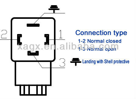 24mA Electric High Pressure Switch Ro System Water Filter with max. working pressure 16MPa
