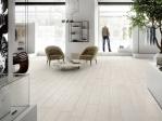 9.5mm Light Gray Wood Tiles , SGS 200x1200mm Outdoor Wood Effect Porcelain Tiles