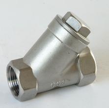 API 598 Screwed End Stainless Y Strainer Ss316/CF8M Water Meter Strainer/thread