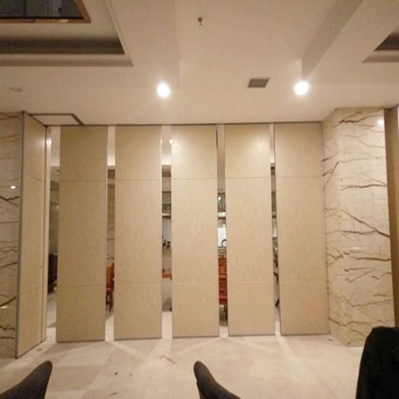 Folding Movable soundproof Sliding Partitions Wall With Pass Door For Banquet Hall