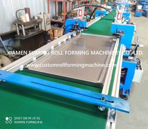 11KW Upright Profiles Racking Roll Forming Machine Controlled By PLC