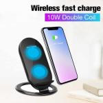 Vertical wireless charging 7.5W fast wireless charger for IPHONE X mobile phone