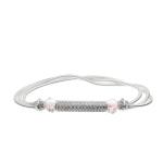 Square Zircon Crystal Stretchy Beads Handmade Bracelet For Women Party Game