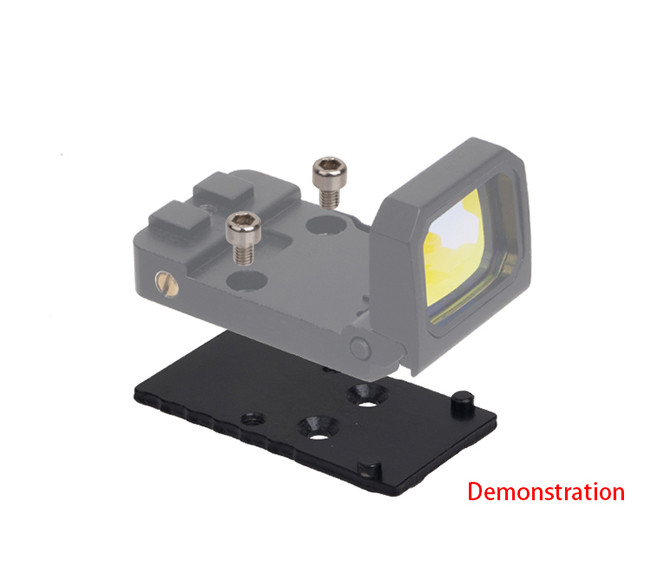 Flip Red Dot Sight / Holographic Reflex Sight For Tactical Airsoft Pistol With Weaver Rail Mount