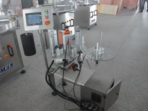 China PLC Control Servo Motor Carton Cardboard Box One Side Labeling Machine factory