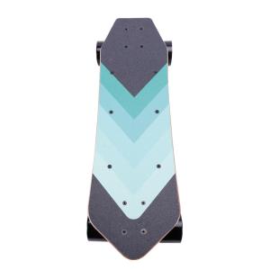 China LED Light Electric Powered Skateboard , In Wheel Single Hub Motor Skateboard factory