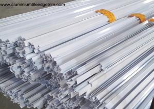 China Powder Coating White Aluminium Fixed Window Extrusion Profiles Strong Wind Resistance factory