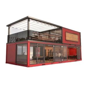 China 20ft 40ft Custom Shipping Container Home , 2 Story Shipping Container Home factory