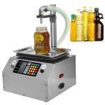 Automatic Weighing Liquid Filling Machine English Show Board For Viscous Paste