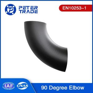 China EN10253-1 S235 S265 Carbon Steel 90 Degree Pipe Elbow SCH 5 To SCH XXS For Changing Directions of Piping Systems factory