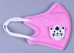 Foldable Kids Disposable Mask Fiberglass Free For Outdoor Indoor Industrial