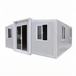 China Prefab Sandwich Panel Container House 2 Bedroom Expandable with Bathroom and Kitchen factory