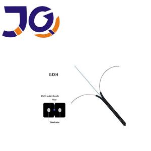 China GJXH GJXFH LSZH Jacket 2 Core G657A FTTH Drop Cable factory