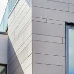 Scratch Resistant Fiber Cement Board with Thickness Woodgrain Melamine Particle