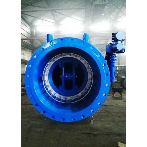 China DN800 Large Range Decompression Plunger Valve With Good Anti Cavitation Performance factory