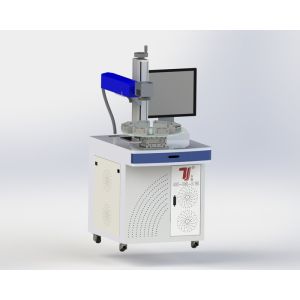 China Custom UV Laser Marking Machine for Capacitor with Visual Positioning System CCD Camera factory