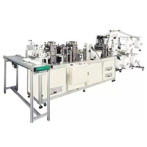 China Nonwoven Mask Production Machine , Full Automatic Disposable Mask Machine factory