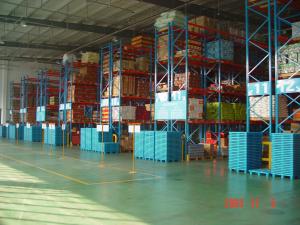 China Warehouse Large Scale Racking 10 Years Warranty / Durable Steel Pallet Racking factory