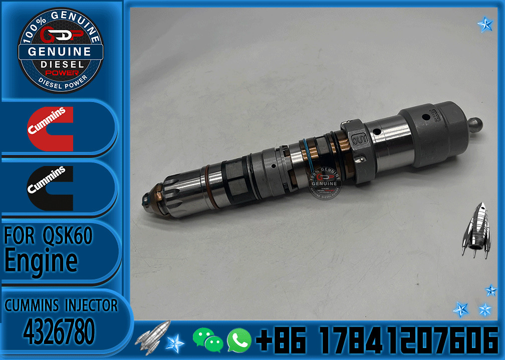 4076533 QSK23 Diesel Engine Common Rail Fuel Injector 4088427 4001813 4087893 4326780 4088416