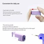 Easy To Handle Surgical Disposable Press Collection Device Blood Lancet