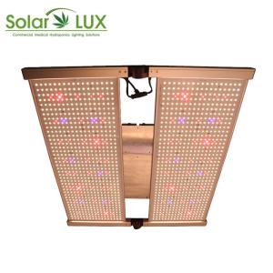 China Aluminum Quantum Board 650w UV Led Hydroponic Grow Lights factory