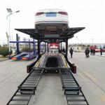 2 Axle Truck Semi Trailer Car Carrier Transport Semi Truck Trailer For Chinese