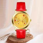 2022 Custom Fashion Stainless Steel Belt Genuine Leather Quartz Watch Private