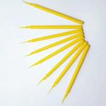 High Quality Wooden Wedge Disposable Long Handle Wedges Dental Wedges Plastic