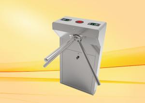 China Waterproof Semi automatic  Access Control Tripod Turnstile Gate With RFID Reader on sale