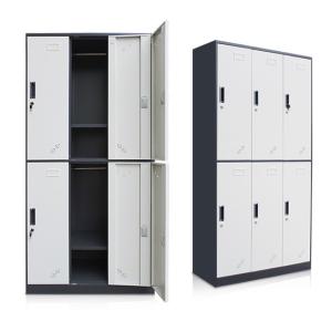 China 6 Doors Knocked Down Office Furniture Cabinets With Doors SGS factory