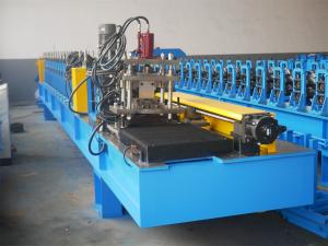 China Track Cutting Door Frame Steel Window Frame Shutter Door Frame Cold Roll Forming Machine factory