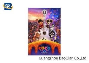 China Anime Design 3D Lenticular Poster Printing / Customized 3D Lenticular Wall Art factory