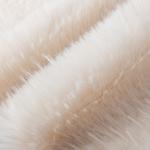 Custom Colors Body Faux Fur Fabric Knitted 100% Polyester for Lady's Coat
