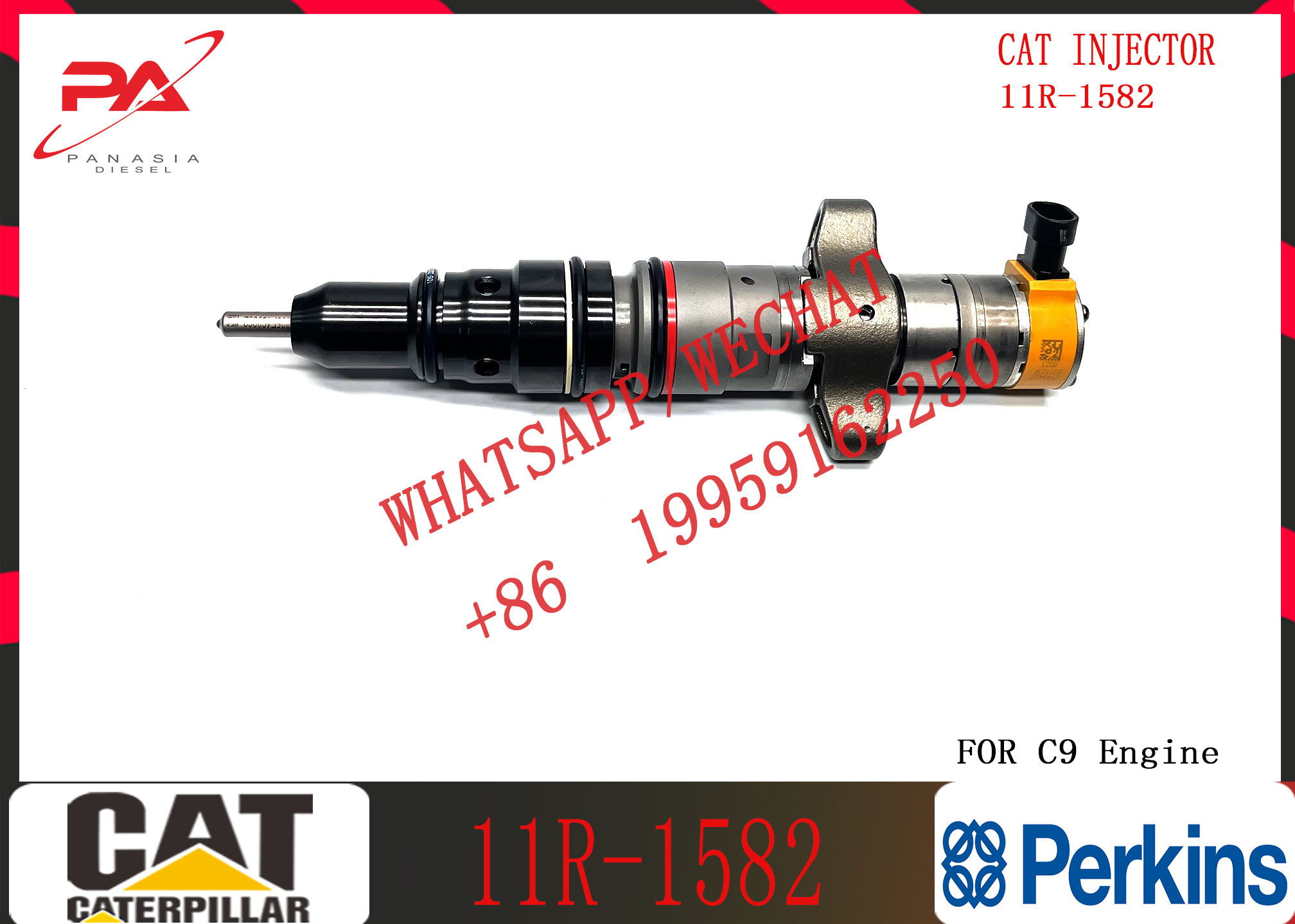 Common Rail Injector Assy 20R-8064 20R-8846 11R-1582 242-0857 245-3516 320-2940 328-2574