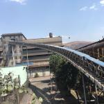Enclosed Tube Belt Conveyor Systems For Curved Dust Free Bulk Material Transport