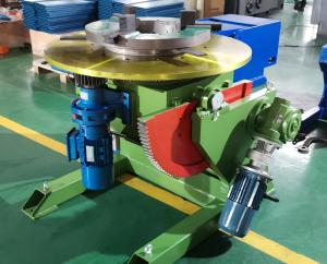 China 600kg Rotary Welding Positioner With Chuck Horizontal Rotary Table For Welding factory
