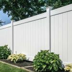 Vinyl Full Privacy Fencing And Garden Pool Plastic Fencing