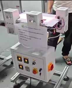 China Manual Contactless Card Inlay Production Line Smart Card Sheet Collator and Bonder YLB-1 factory