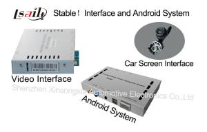 China Android Navigation Video Interface Upgrade Internet , Online Map Music Movie , 3G WCDMA factory