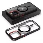 Metal Lens Camera Full Protective Transparent Clear Cases Magnetic Hard Back