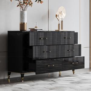 China Home Decorating SS Console Table Sideboard Living Room With 6 Drawers factory