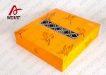 Green Paper Jewelry Gift Boxes , Custom Embossed Personalized Boxes For Business
