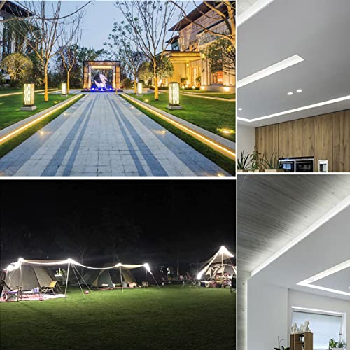2835 LED Chip App Controlled Garden Light Strip with 220V and IP67 Waterproof