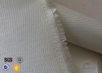 0.7mm 600 G / M2 Fiberglass High Silica Cloth Fire Blanket Satin 8HS 1.2 X 1.8m