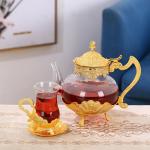 Turkish Style Clear Deluxe Vintage Glass Coffee Cups 150ml