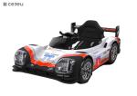Kids Go Karts 12V Battery Stroller for Toddlers w/ Handbrake & Adjustable Seat