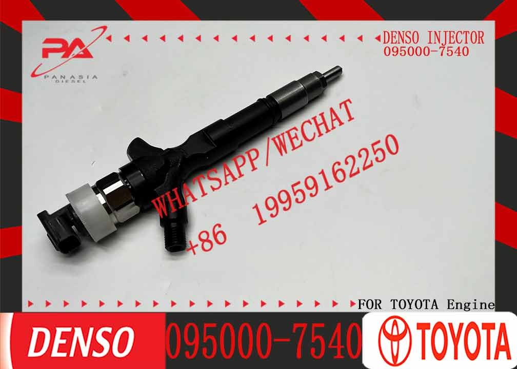 095000-7540 23670-30281 Auto Fuel Injection 0950007540 Truck Injectors 095000 7540 For Denso