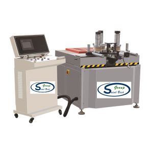 Double Servo CNC Aluminum Profile Roll Bending Machine / Aluminum Profile