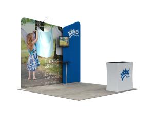China Folding Trade Show Booth Displays , Conference Exhibit Displays 3X3 No Plastic factory
